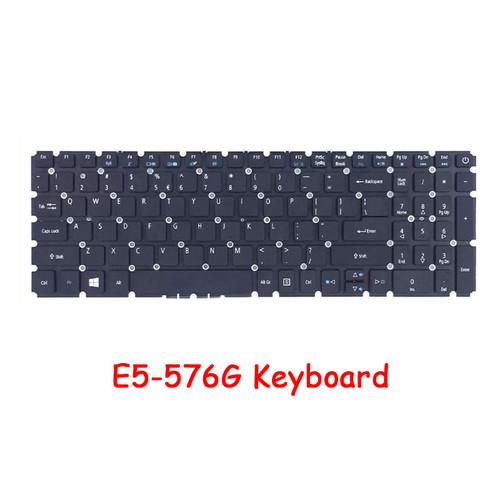 Laptop Keyboard For ACER Aspire E5-576G Without Backlit United States US Black New