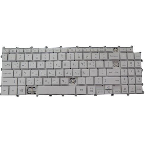 Used Laptop With Backlit Keyboard For LG KT01-20B8CS03KRRA000 AEW74229901 KT0120B8CS03KRRA000 Korean KR White No Frame