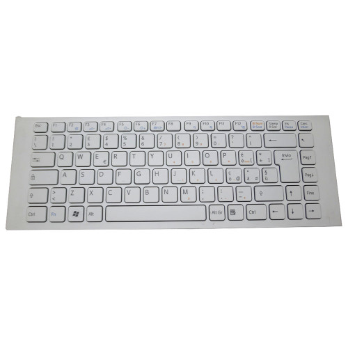 Laptop Keyboard For SONY For VAIO VPCEA VPC-EA VPCEA1C5E VPCEA1S1E VPCEA1S1R VPCEA1Z1E VPCEA2C5E VPCEA2M1R VPCEA2S1E VPCEA2S1R VPCEA3A4E VPCEA3B4E VPCEA3C4E Italy IT White With Frame New