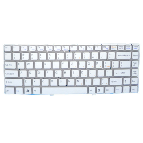 Laptop Keyboard For SONY For VAIO VPCEA VPC-EA VPCEA3C5E VPCEA3D4E VPCEA3L1E VPCEA3M1E VPCEA3M1R VPCEA3S1E VPCEA3S1R VPCEA3Z1R VPCEA4M1R VPCEA4S1E Italy IT White Without Frame New