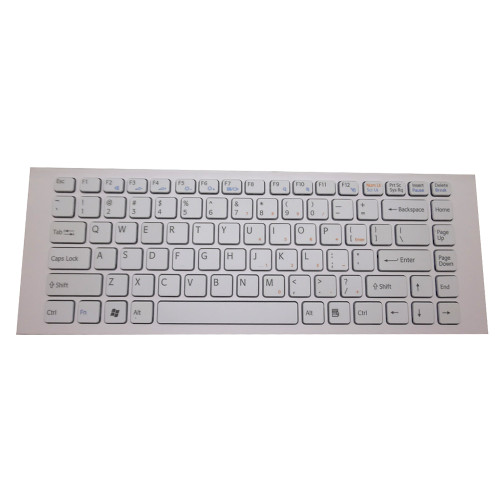 Laptop Keyboard For SONY For VAIO VPCEA VPC-EA VPCEA12EG VPCEA12EN VPCEA13EN VPCEA15FA VPCEA15FG VPCEA15FK VPCEA15FN VPCEA16FA VPCEA16FG VPCEA16FH VPCEA16FK VPCEA4CGX English US White With Frame New