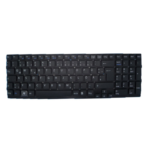 Laptop Keyboard For SONY For VAIO VPCEB VPC-EB VPCEB1A4E VPCEB1B4E VPCEB1C5E VPCEB1E0E VPCEB1E1E VPCEB1E1R VPCEB1E8E VPCEB1E9E VPCEB1E9J VPCEB1E9R VPCEB1J1E VPCEB1M0E VPCEB1M1E VPCEB1M1R Germany GR Black Whiteout Frame New