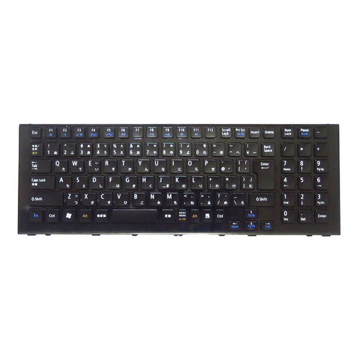 Laptop Keyboard For NEC LaVie S LS350/ES6G PC-LS350ES6G LS350/F21SG PC-LS350F21SG LS350/FS6G PC-LS350FS6G LS550/ES6G PC-LS550ES6G LS550/F21KG PC-LS550F21KG Japanese JP JA Black With Frame Used
