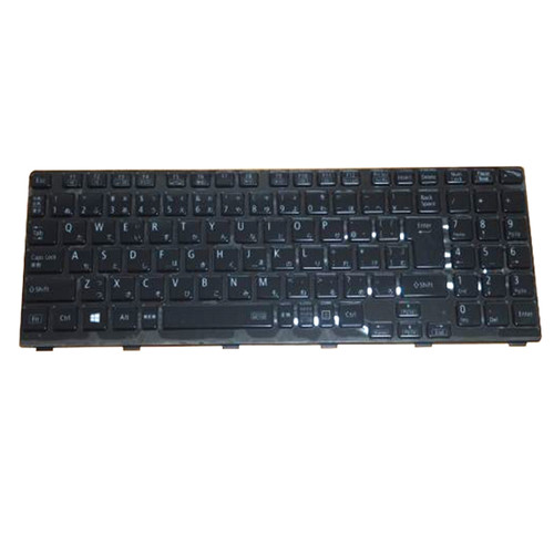 Laptop Keyboard For NEC LaVie M GL184B/3W PC-GL184B3AW PC-GL184B3GW GL206B/3W PC-GL206B3AW PC-GL206B3GW Japanese JP JA Black With Frame Used