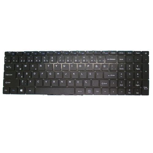 Laptop Keyboard For I-Life ZED AIR X IL.1506X.4G1T.GWI5AEB Black Without Frame New Turkish TR