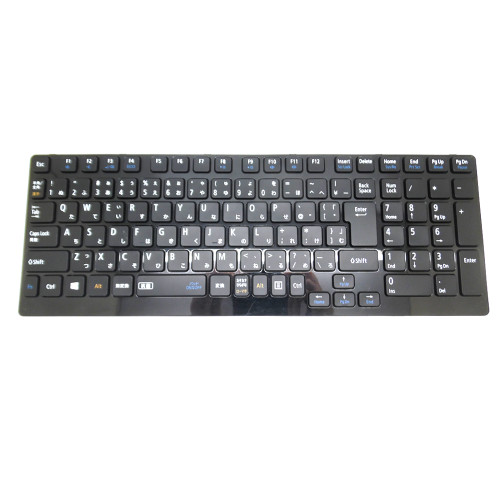 Laptop Keyboard For NEC LaVie GN246G/S5 PC-GN246GSA5 PC-GN246GSD5 PC-GN246GSG5 PC-GN246GSL5 Japanese JP JA Black With Frame Used