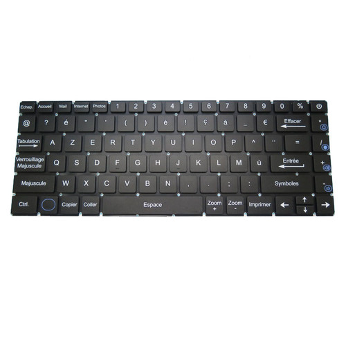 Laptop Keyboard For Ordissimo Eve 3 ART0390 France FR Black