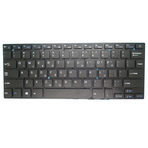 Laptop Keyboard For Quest Slimbook Plus 14.1''GTN1408-4 Greece GK Without Frame Black New