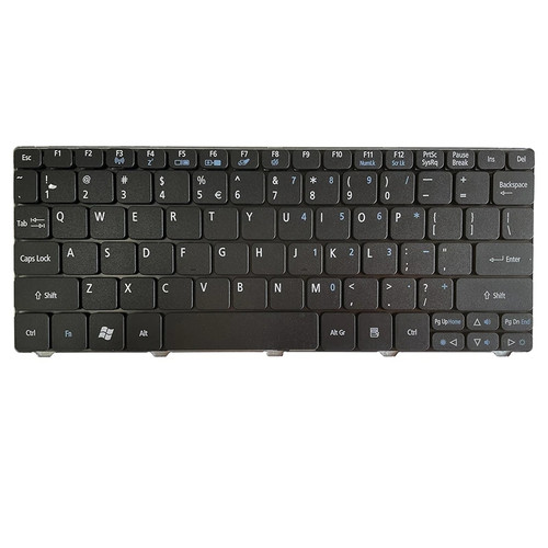 Laptop Keyboard For ACER 532H United Kingdom UK Black No Frame Without Backlit