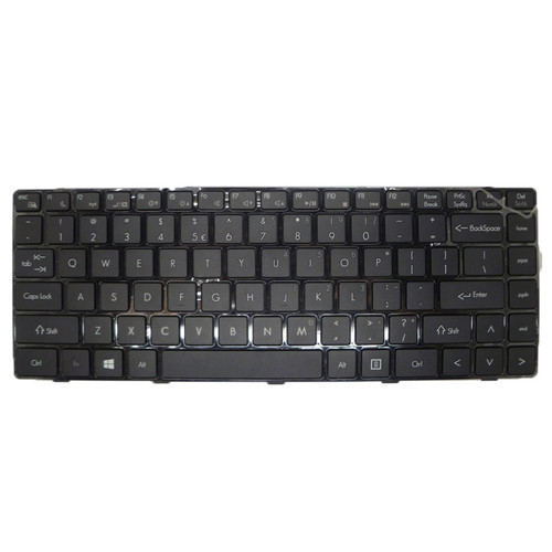 Laptop Replacement Keyboard For Mouse Computer LuvBook L450B LB-L450B L450B-W7 LB-L450B-W7 L450S LB-L450S L461S LB-L461S L461S-W7 LB-L461S-W7 JW6 English US Black With Frame New