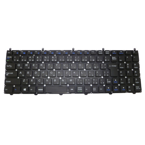 Laptop Keyboard For Mouse Computer LuvBook T520X LB-T520X T520X-DX-W7 LB-T520X-DX-W7 T520X-EX LB-T520X-EX T520X-SH LB-T520X-SH T520X-W7 LB-T520X-W7 W650EH Japanese JP JA Black Without Backlit Without Frame New
