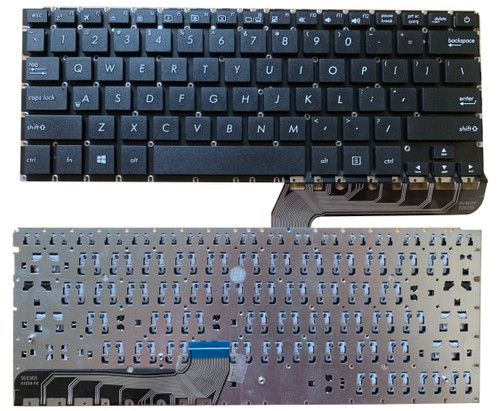 Laptop Keyboard For ASUS U4100UN U4100UNR U4100UQ Black Without Backlit Without Frame United States US