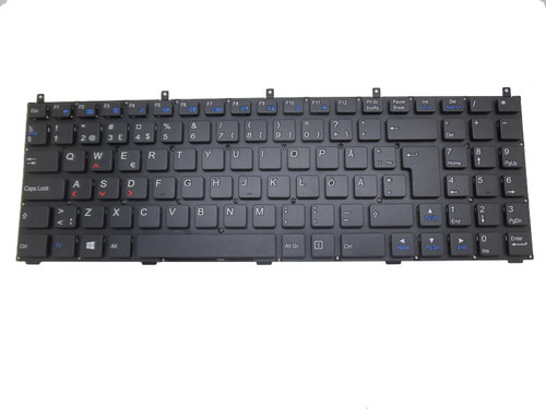Laptop Keyboard For CLEVO M762JU M762SUN M762TG M762TUN M764SU M765CU M765JU M765SUN M765TG M765TUN M766JU M766SUN M766TG M766TU M767JU M767JU M767SUN M767TG M767TUN M770CUH M775CUH M775SUN M980NU Sweden SD
