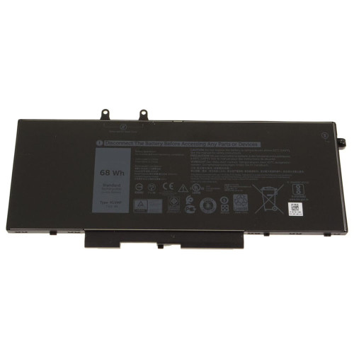 Laptop Battery For DELL Inspiron 7791 2-in-1 Precision 3540 3550 4GVMP Compatible 0RF7WM RF7WM 0C5GV2 C5GV2 0X77XY X77XY 09JRYT 9JRYT 0MCV1G MCV1G 7.6V 68Wh 8500mAh 4-Cell New
