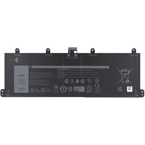 Laptop Battery For DELL Latitude 7320 Detachable 9F4FN Compatible 7.6V 40Wh 5000mAh New