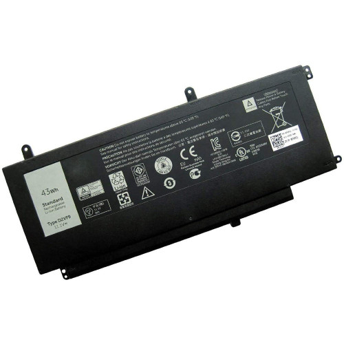 Laptop Battery For DELL Vostro 5459 D2VF9 Compatible 0PXR51 PXR51 11.1V 43WH 3840mAh 3-Cell New