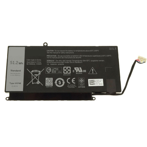 Laptop Battery For DELL Vostro 5460 5470 5480 5560 Inspiron 5439 VH748 Compatible 06PHG8 6PHG8 0TWRRK TWRRK 11.4V 51.2Wh 4270mAh 3-Cell New