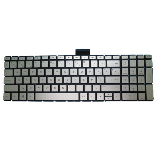 Laptop Keyboard For HP 15-CD001AU 15-CD001DS 15-CD002AU 15-CD002AX 15-CD002DS 15-CD003AU 15-CD003AX 15-CD004AU silver with backlight Without Frame Belgium BE