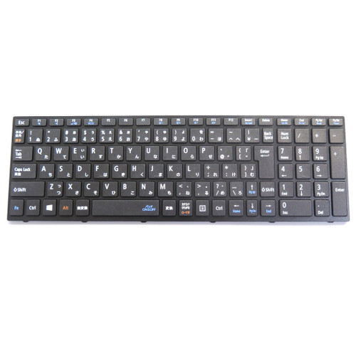 Laptop Keyboard For NEC LaVie LS150/TSR PC-LS150TSR LS150/TSR-KS PC-LS150TSR-KS LS150/TSR-T PC-LS150TSR-T Japanese JP JA Black With Frame New