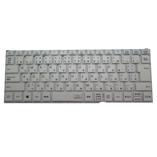Laptop Keyboard For NEC LaVie PC-SN18CRAAG-4 PC-SN18CRADG-C PC-SN18CRADG-D PC-SN212RAAG-2 PC-SN212RADG-D Japanese JP JA White Without Frame New