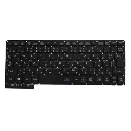 Laptop Keyboard For NEC VersaPro VKA10/H-3 VKA10H-3 PC-VKA10HZA3 PC-VKA10HZG3 PC-VKA10HZQ3 Japanese JP JA Black Without Frame New