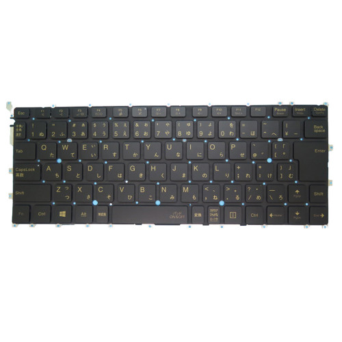 Laptop Keyboard For NEC LaVie PM550/NAR-YC PC-PM550NAR-YC PM750/NAR PC-PM750NAR PM750/NAR-YC PC-PM750NAR-YC PC-SN1644ZAF-1 Japanese JP JA Gray Without Frame New