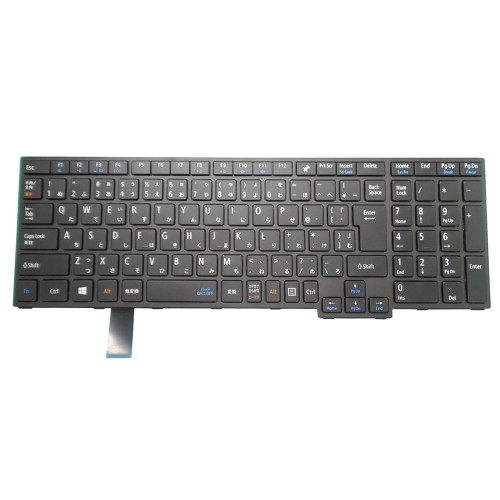 Laptop Keyboard For NEC LaVie HA750/AAS PC-HA750AAS HA750/BAS PC-HA750BAS HA850/AAS PC-HA850AAS HA850/BAS PC-HA850BAS Japanese JP JA Black With Frame New