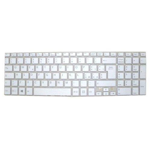 Laptop Keyboard For SONY For VAIO SVF152 SVF153 SVF1521W4E SVF1521WST SVF1521X1R SVF1521X4E SVF1521X6E SVF1521XST SVF1521Y4E SVF1521YST SVF1521Z1E Italy IT White Without Frame New