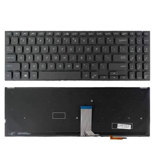 Laptop Keyboard For ASUS S530FA S530FN S530UA S530UF S530UN United States US Without Frame Black With Backlit