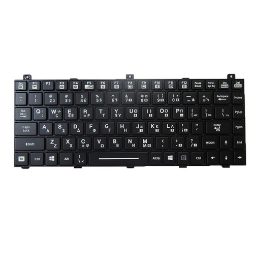 Laptop With Backlit Keyboard For GETAC NK5100-00015T-00/C 531085910034 Greece GK With Black Frame New
