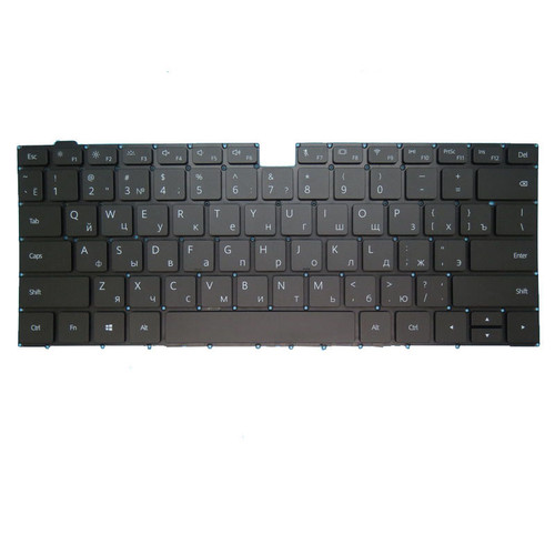 Laptop Keyboard For Honor MagicBook PRO 16 HLY-W19RP Black With Backlit Russian RU