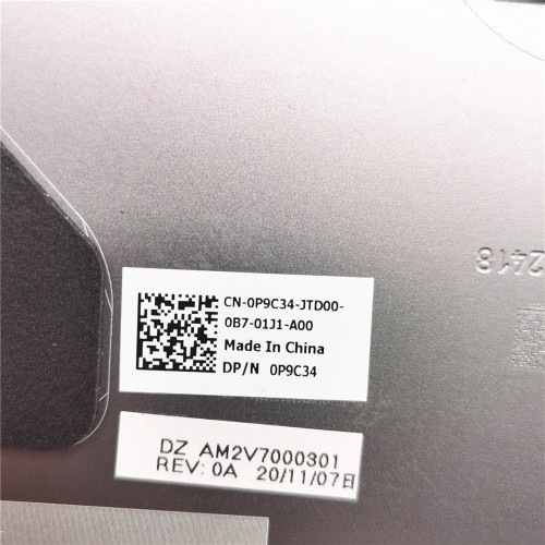 Laptop LCD Top Cover For DELL Precision 7550 FDX50 0P9C34 P9C34