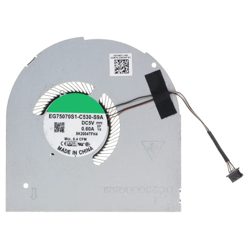 Laptop GPU Fan For DELL Precision 7560 0M06D7 M06D7 EG75070S1-C530-S9A DC28000QSSL ND85C29-19J29 DC28000QSDL DC5V 0.60A