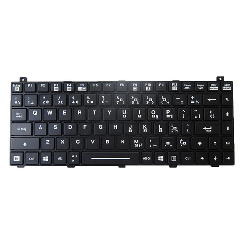 Laptop With Backlit Keyboard For GETAC V110 G6 V110 G7 V110G6 V110G7 Canadian French CF With Black Frame New
