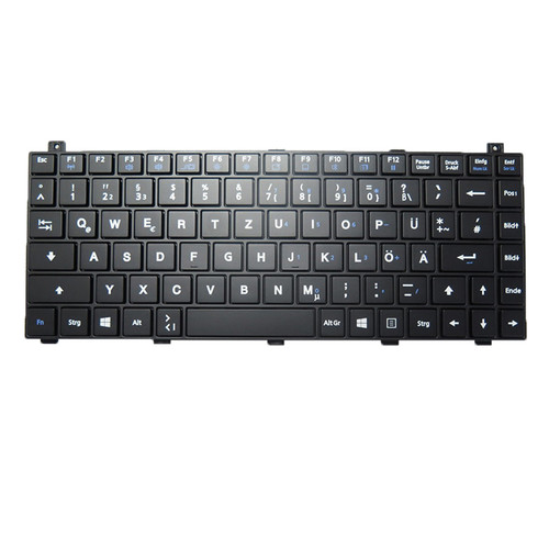 Laptop NO Backlit Keyboard For Getac V110 G6 V110 G7 V110G6 V110G7 German GR With Black Frame New