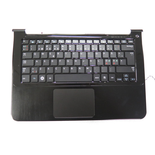 Laptop PalmRest&keyboard For Samsung NP900X3A 900X3A Nordic NE BA75-02899H BA59-02906H With Speaker Backlit TouchPad Black New