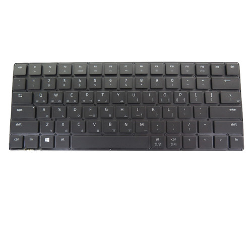Laptop Keyboard For RAZER Blade 15 Base 2018 RZ09-0270 RZ09-0300 RZ09-02705K75 RZ09-02705K76 RZ09-03006K92 RZ09-03009K76 RZ09-03009K97 Korean KR Black Without Frame NEW