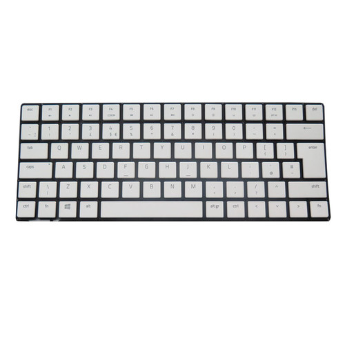 Laptop Keyboard For RAZER Blade 15 Advanced 2018 RZ09-02385 RZ09-02386 RZ09-02385WM2 RZ09-02386WM2 United Kingdom UK White Without Frame NEW