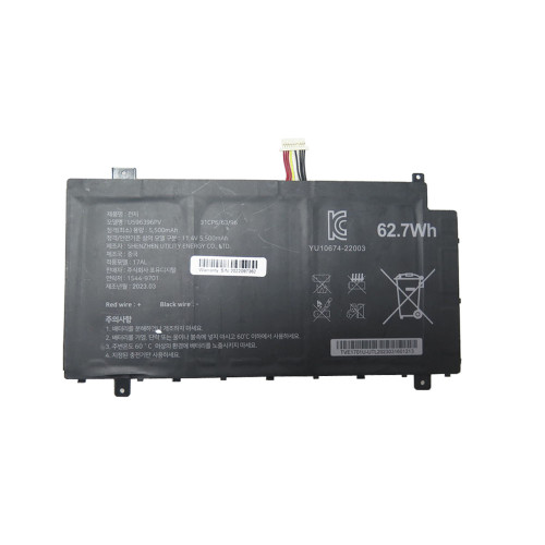 Laptop Battery U596396PV 11.4V 5500MAH 10PIN 9Lines New