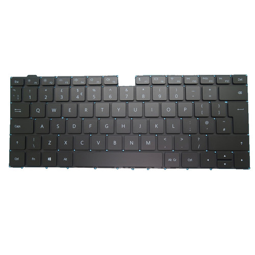 Laptop Keyboard For Honor MagicBook 15 BohrK-WAQ9AHNR Black With Backlit United Kingdom UK