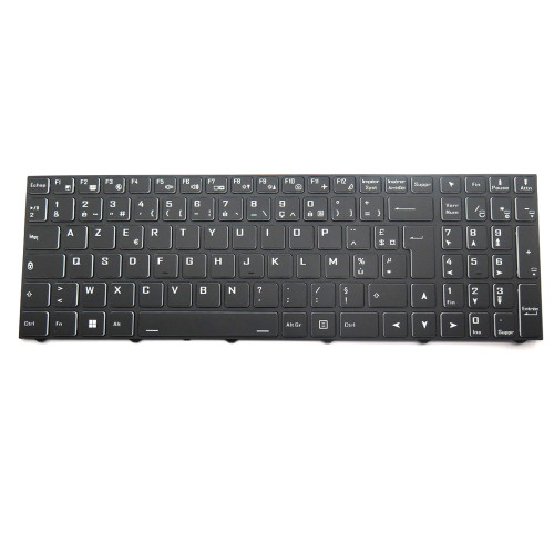 Laptop Keyboard For LDLC Aurore NI5S NI5S-16-S5 NI5S-8-S2 French FR With Backlit Black With Frame New