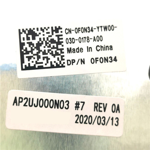 New LCD Back Cover For Dell Latitude 5510 Precision 3551 - Foto 4