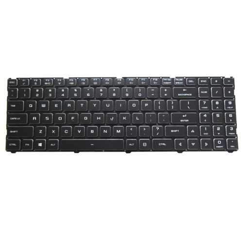 Laptop Keyboard For Galleria GCL2060RGF5 English US Black With Backlit New