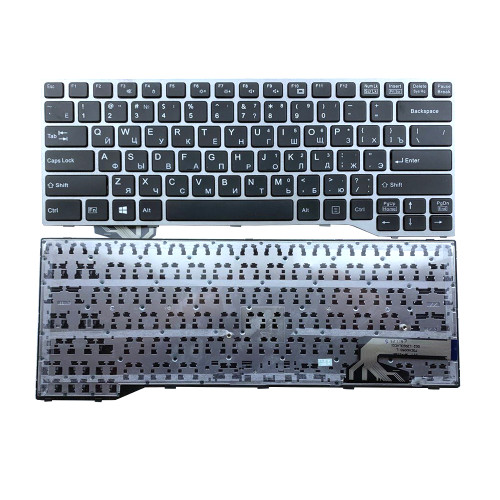 Laptop Keyboard For Fujitsu LifeBook E544 E546 E547 E733 E734 E736 E743 E744 E746 U745 Russian RU Black Without Backlit&Pointing New