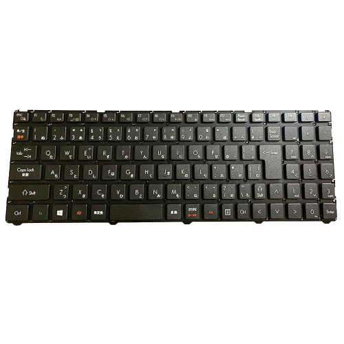 Laptop Replacement Keyboard For Diginnos Critea DX-KS DX-KSF7 DX-KSH3 / DX-KS RH3 Japanese JP JA Black Without Frame New