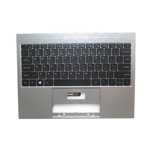 Laptop Silver PalmRest&Keyboard For FUNHOUSE MB2751014 PRIDE-K3947 English US With Backlit New
