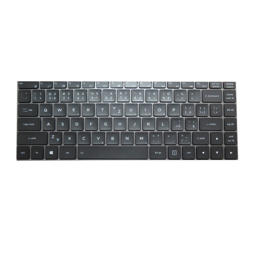 Laptop keyboard For BMAX MaxBook Y13 13.3 With Backlit Czech CZ Black Without Frame