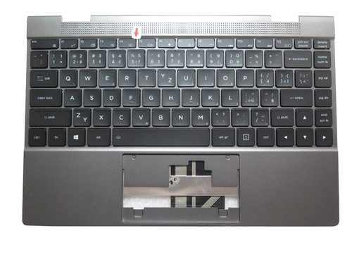 Laptop PalmRest&keyboard For BMAX MaxBook Y13 13.3 Gray top Case With Backlit Czech CZ Black