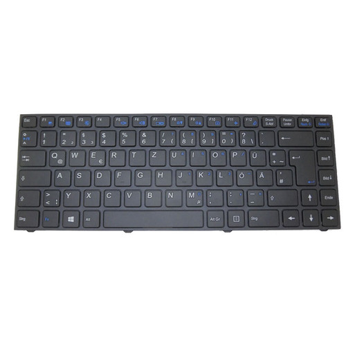 Laptop Keyboard For CLEVO W940SU MP-12R76D0-4305 6-80-W94A0-070-1 Germany GR No Frame