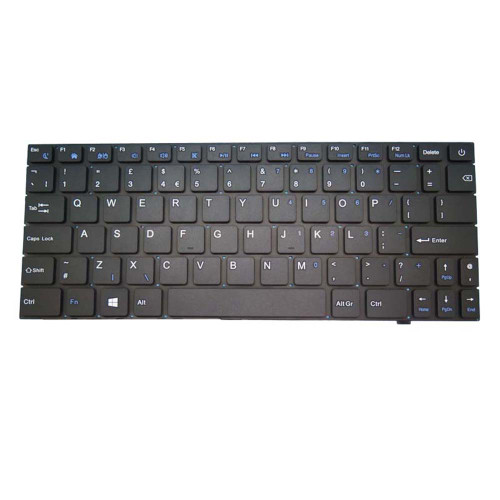 Laptop Replacement Keyboard For Advance Nova NV9942 United Kingdom UK Black Without Frame New